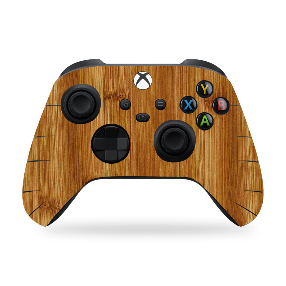 wood - xbox series controller protector skin
