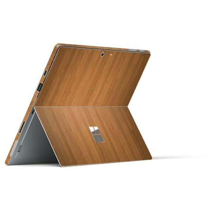 wood - microsoft surface pro 7 protector skin