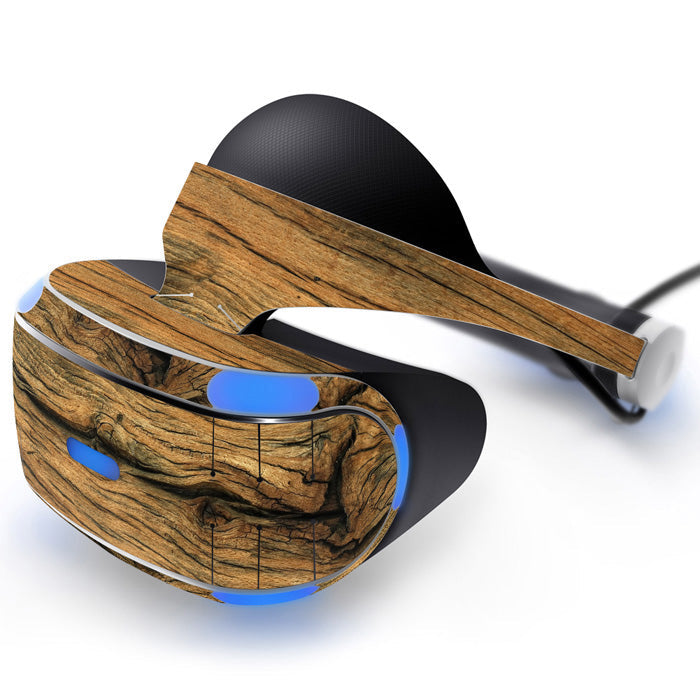 wood - sony playstation vr skin