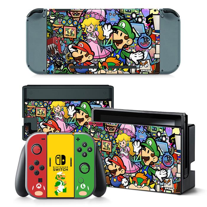 SUPER MARIO - NINTENDO SWITCH PROTECTOR SKIN - best-skins