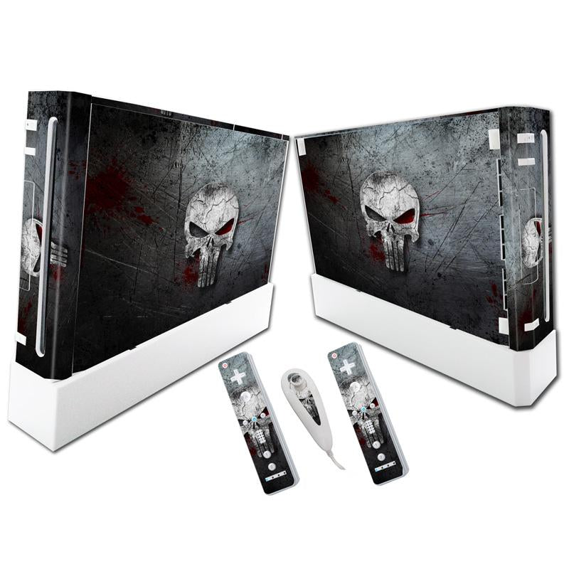 PUNISHER SKULL - NINTENDO WII PROTECTOR SKIN - best-skins