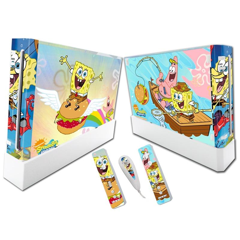 SPONGEBOB CARTOON - NINTENDO WII PROTECTOR SKIN - best-skins