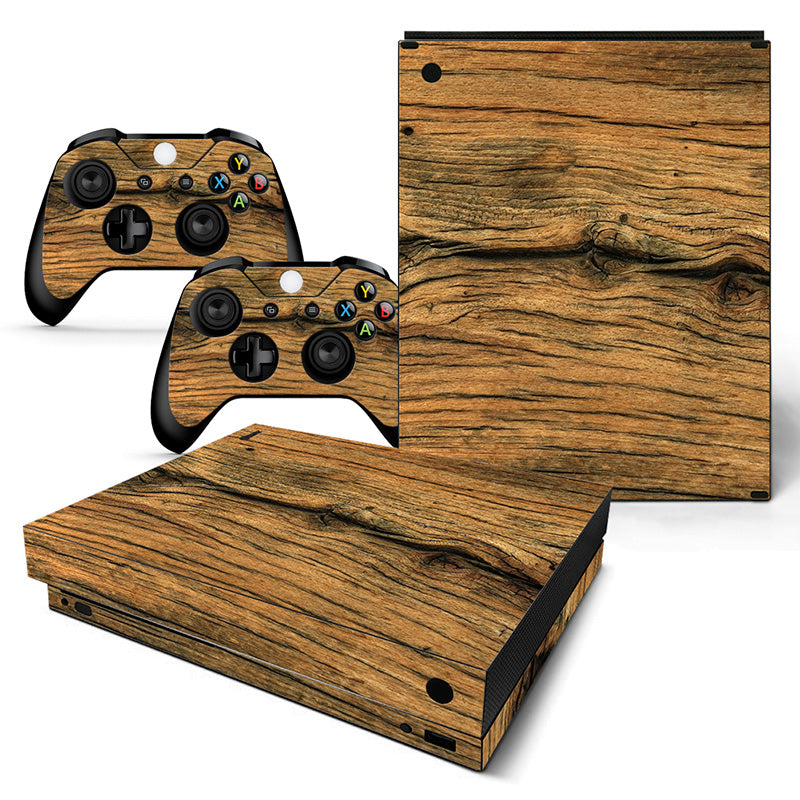 WOOD - XBOX ONE X PROTECTOR SKIN - best-skins