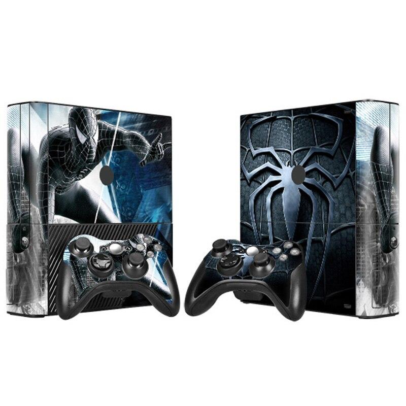 BLACK SPIDER-MAN  - XBOX 360 E PROTECTOR SKIN - best-skins