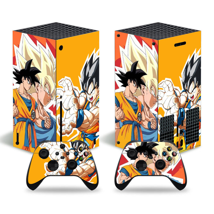 Super Saiyan Anime Xbox Series X Skin & Controller Set