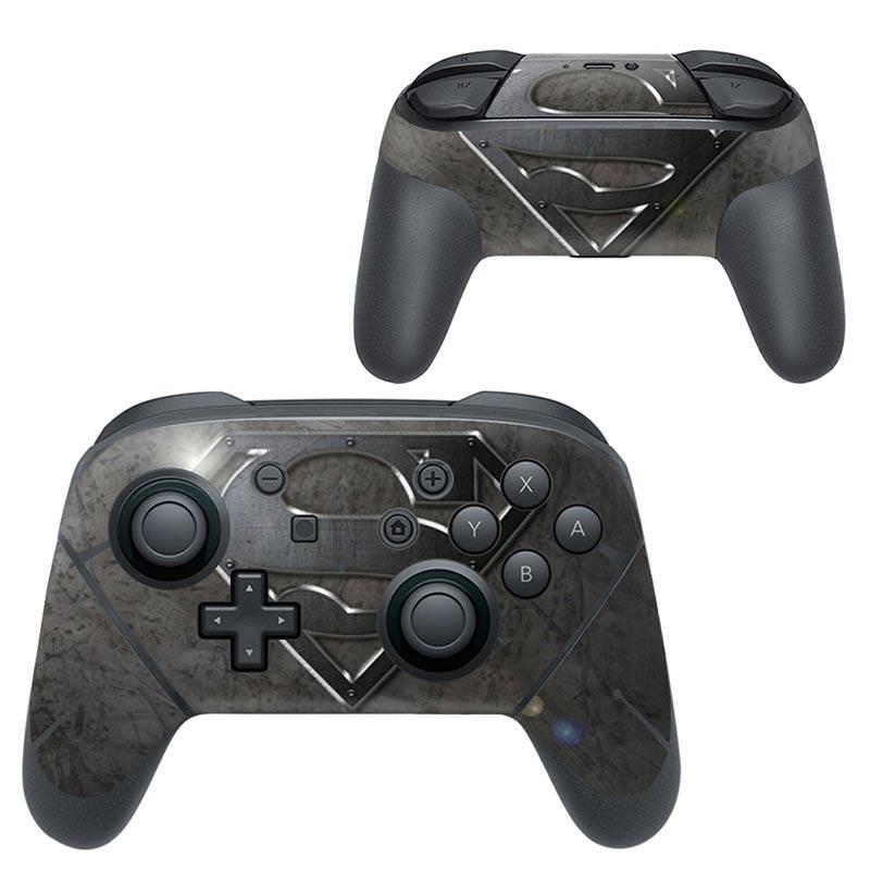 SUPERMAN - NINTENDO SWITCH PRO CONTROLLER PROTECTOR SKIN - best-skins