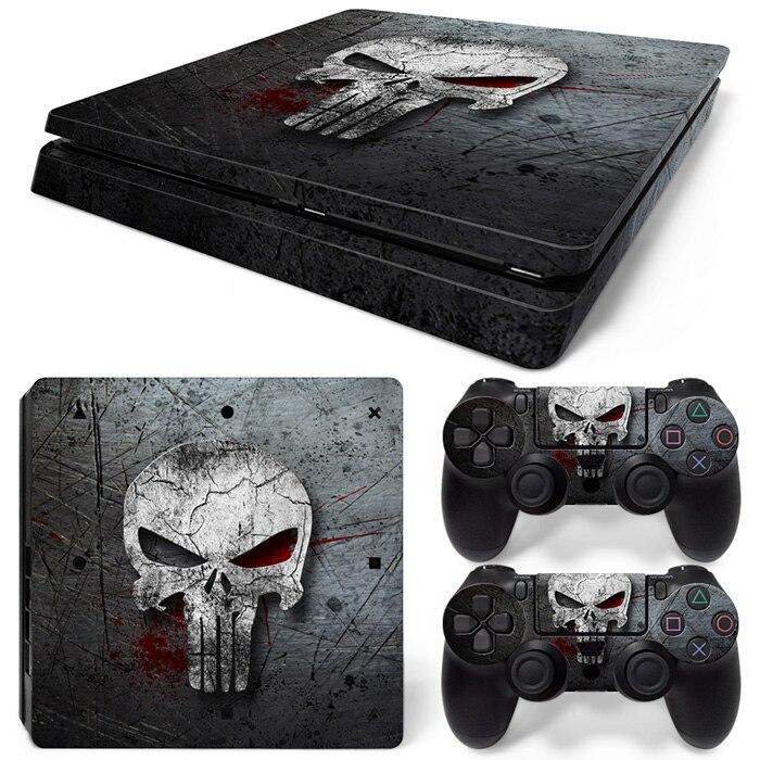 THE PUNISHER SKULL - PLAYSTATION 4 SLIM PROTECTOR SKIN - best-skins