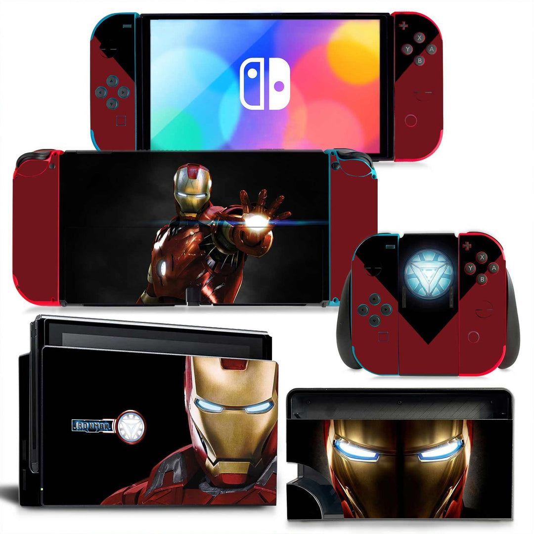 IRON MAN - NINTENDO SWITCH OLED PROTECTOR SKIN