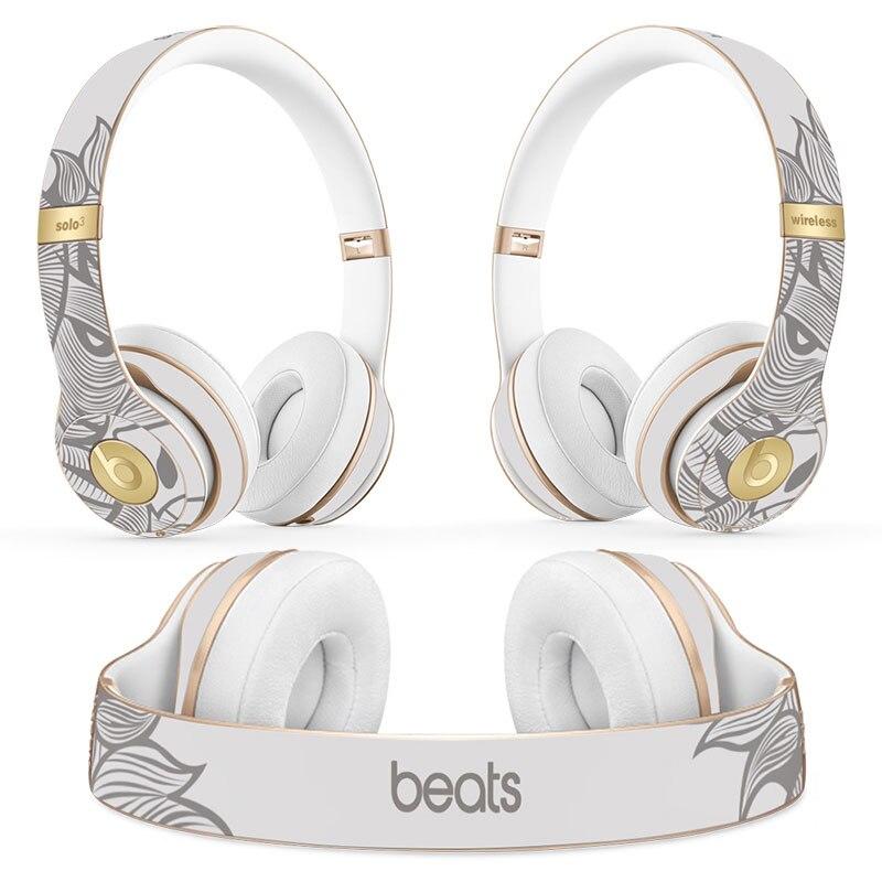 WHITE DESIGN - BEATS HEADPHONES WIRELESS SOLO PROTECTOR SKIN - best-skins