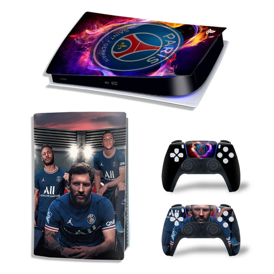 LEO MESSI PSG - PLAYSTATION 5 DISK & PS5 DIGITAL PROTECTOR SKIN