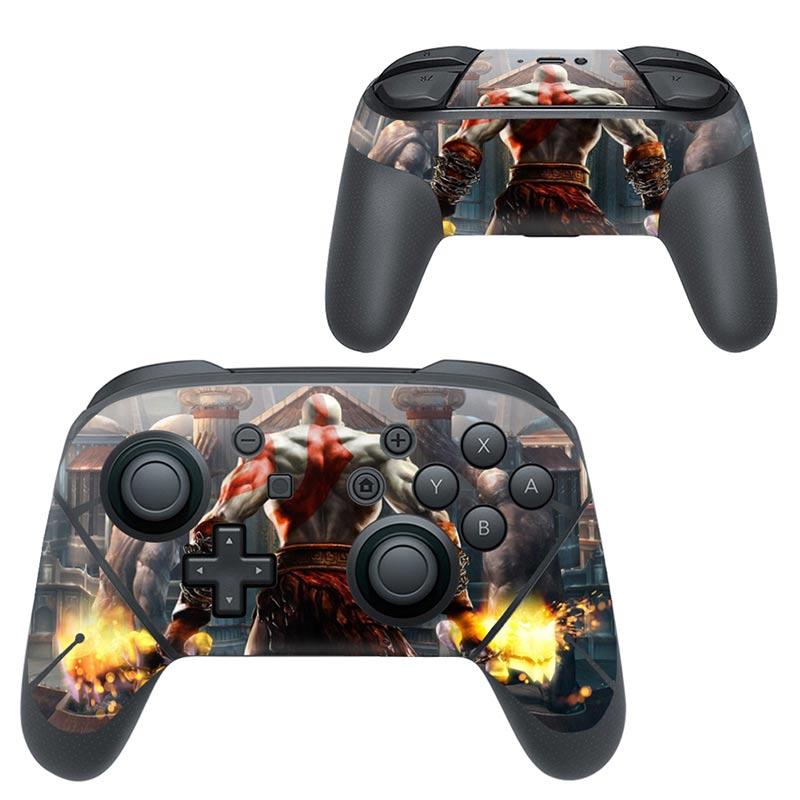 GOD OF WAR - NINTENDO SWITCH PRO CONTROLLER PROTECTOR SKIN - best-skins