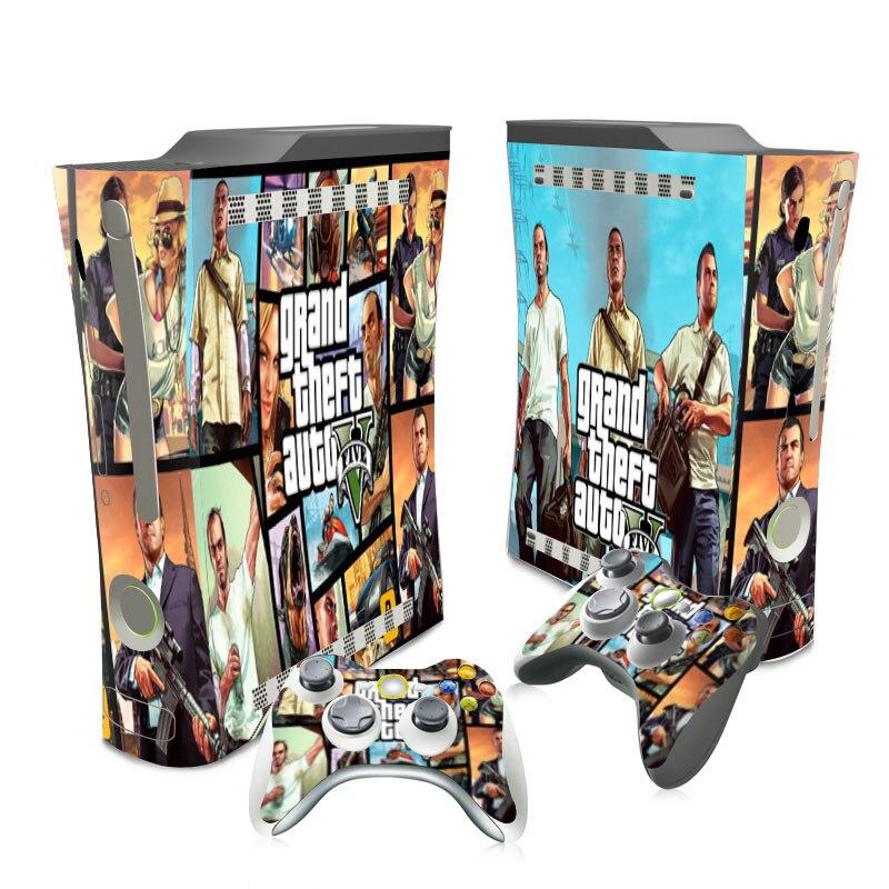 GRAND THEFT AUTO GTA 5 - XBOX 360 FAT PROTECTOR SKIN - best-skins