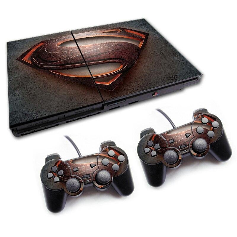 SUPERMAN - PLAYSTATION 2 SLIM PROTECTOR SKIN - best-skins