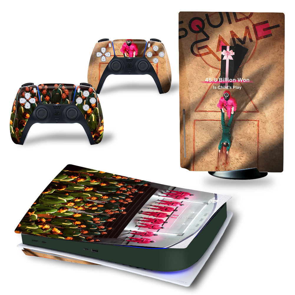 SQUID GAME - PLAYSTATION 5 DISK & PS5 DIGITAL PROTECTOR SKIN