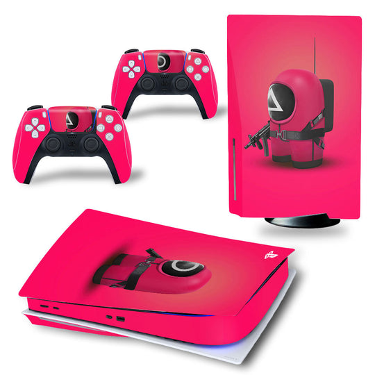 SQUID GAME - PLAYSTATION 5 DISK & PS5 DIGITAL PROTECTOR SKIN