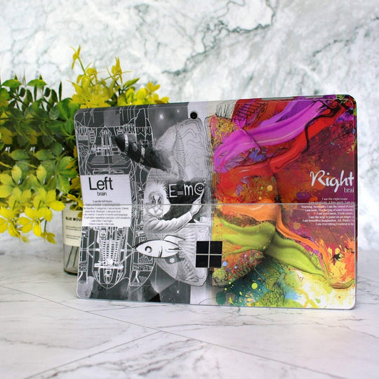 LEFT RIGHT BRAIN - MICROSOFT SURFACE PRO 7 PROTECTOR SKIN - best-skins