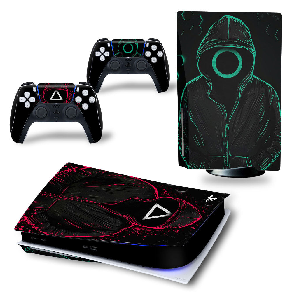 SQUID GAME - PLAYSTATION 5 DISK & PS5 DIGITAL PROTECTOR SKIN