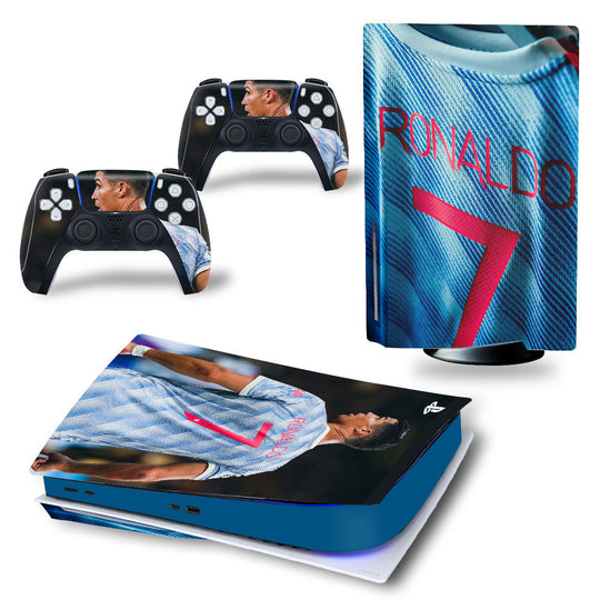 C.RONALDO MAN UNITED - PLAYSTATION 5 DISK & PS5 DIGITAL PROTECTOR SKIN