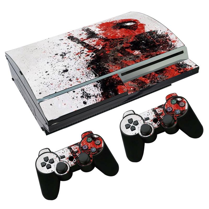 DEADPOOL DESIGN - PLAYSTATION 3 FAT PROTECTOR SKIN - best-skins