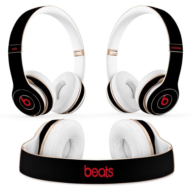 BLACK - BEATS HEADPHONES WIRELESS SOLO PROTECTOR SKIN - best-skins