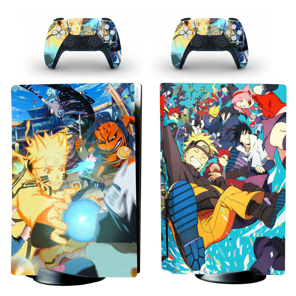 NARUTO ANIME UCHIHA ITACHI, SASUKE - PS5 DIGITAL EDITION PROTECTOR SKIN