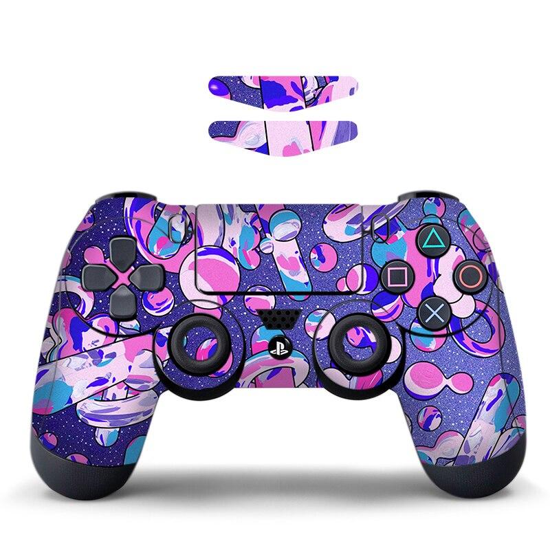 15 STYLES + LIGHT BAR DECAL - PLAYSTATION 4 CONTROLLERS SKINS - best-skins