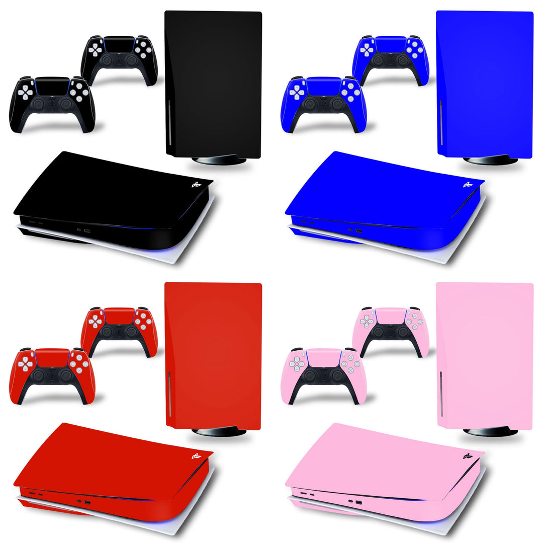 Pure Design For PS5 disk-based Edition Skin Sticker for ps5 Console and Controllers PS5 Skin Sticker Decal Vinyl