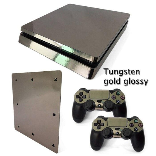 GLOSSY GOLD - PLAYSTATION 4 SLIM PROTECTOR SKIN - best-skins