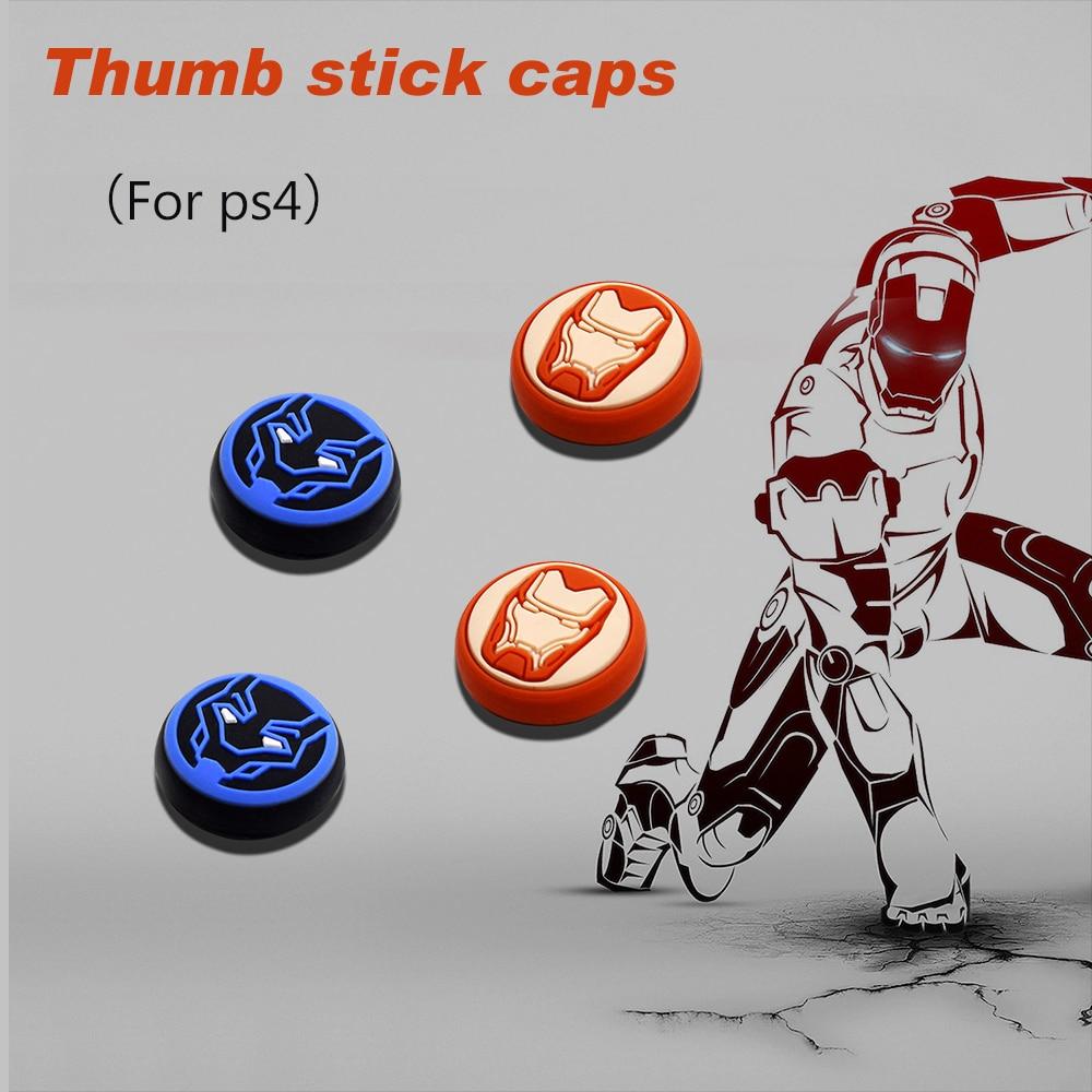 PS5 2PCS Thumb Grip Caps XBOXONE Playstation5 NS Switch Pro Controller Joystick Cap Silicone Rubber Individual Thumb Grip Caps
