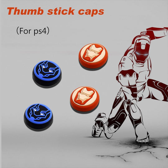 PS5 2PCS Thumb Grip Caps XBOXONE Playstation5 NS Switch Pro Controller Joystick Cap Silicone Rubber Individual Thumb Grip Caps