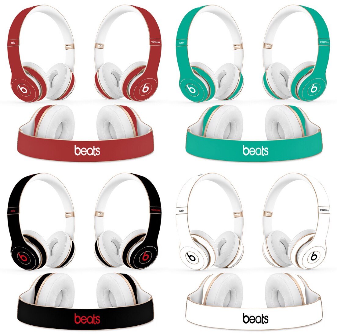 MULTIPLE COLORS - BEATS HEADPHONES WIRELESS SOLO PROTECTOR SKIN - best-skins