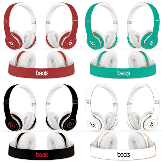 MULTIPLE COLORS - BEATS HEADPHONES WIRELESS SOLO PROTECTOR SKIN - AnySkinz