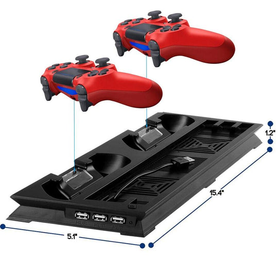 SUPPORT ACCESSORIES FOR PLAYSTATION 4 PRO + CHARGER GAMEPAD - best-skins