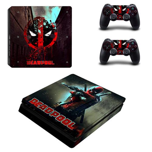 DEADPOOL - PLAYSTATION 4 SLIM PROTECTOR SKIN - best-skins