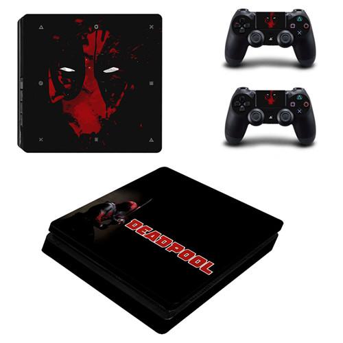 DEADPOOL - PLAYSTATION 4 SLIM PROTECTOR SKIN - best-skins