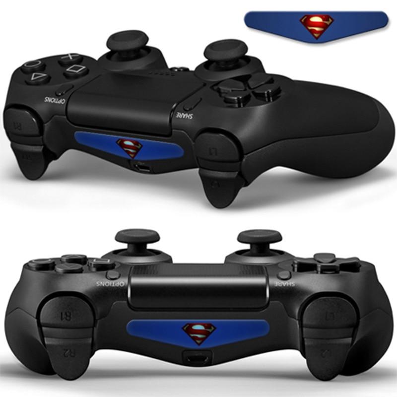 2PCS STICKERS - PS4 CONTROLLER LED LIGHT BAR SKIN