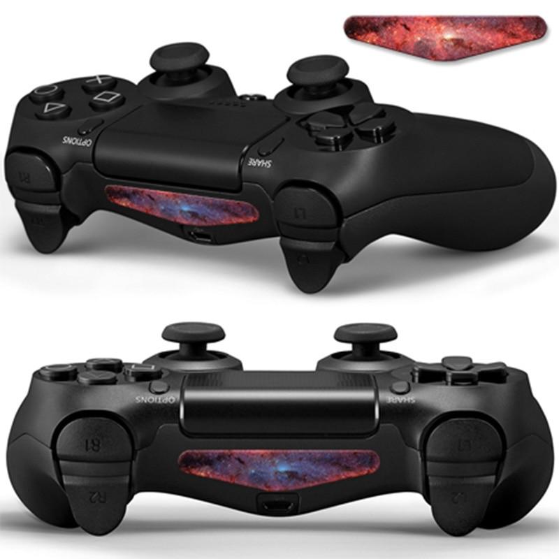 2PCS STICKERS - PS4 CONTROLLER LED LIGHT BAR SKIN