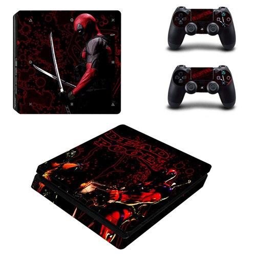 DEADPOOL - PLAYSTATION 4 SLIM PROTECTOR SKIN - best-skins