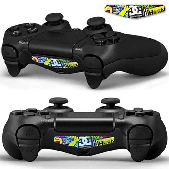 2PCS/lot LED Light Bar Skin Sticker For Playstation4 PS4 Custom Decal Game Light Bar Sticker For PS4 Dualshock Controller