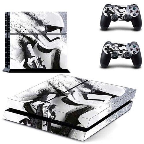 STAR WARS - DARTH VADER -STORMTROOPER - PLAYSTATION 4 PROTECTOR SKIN - best-skins
