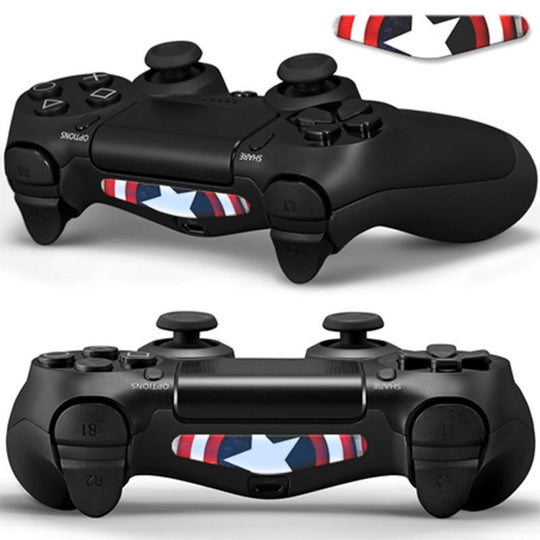 2PCS STICKERS - PS4 CONTROLLER LED LIGHT BAR SKIN
