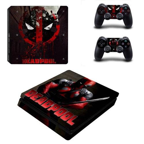 DEADPOOL - PLAYSTATION 4 SLIM PROTECTOR SKIN - best-skins