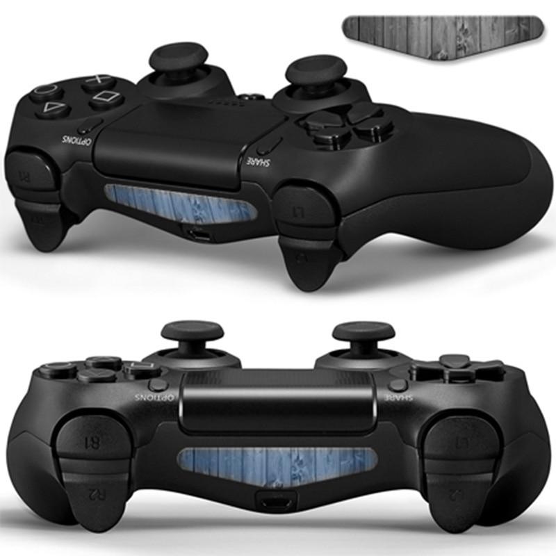2PCS STICKERS - PS4 CONTROLLER LED LIGHT BAR SKIN