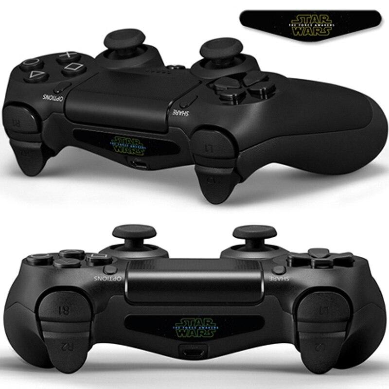 2PCS SKINS STICKERS - PS4 CONTROLLER LED LIGHT BAR 
