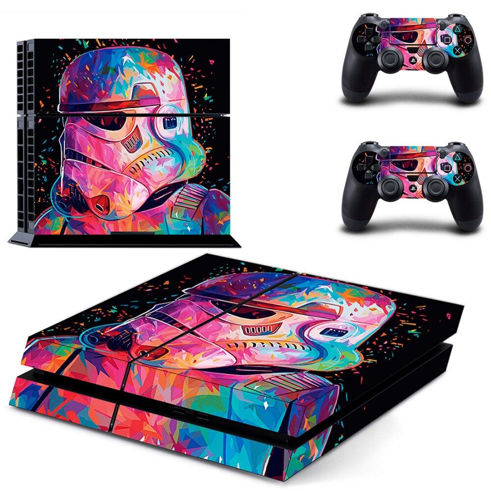 STAR WARS - DARTH VADER -STORMTROOPER - PLAYSTATION 4 PROTECTOR SKIN - best-skins