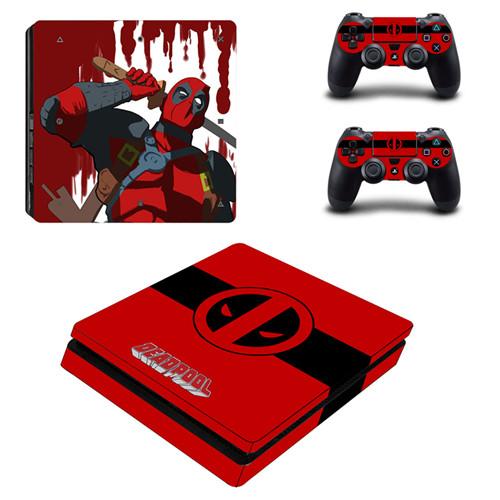 DEADPOOL - PLAYSTATION 4 SLIM PROTECTOR SKIN - best-skins