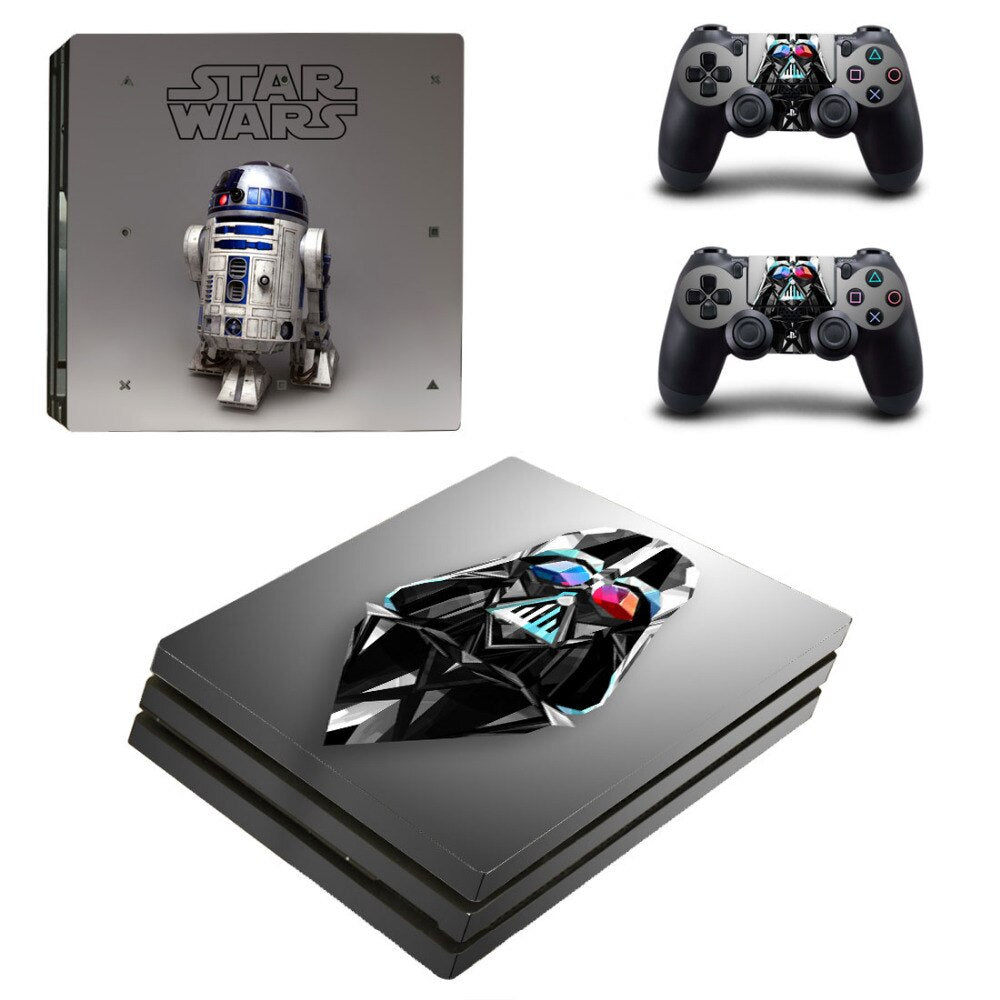 DARTH VADER - STORMTROOPER - PLAYSTATION 4 SLIM PROTECTOR SKIN - best-skins
