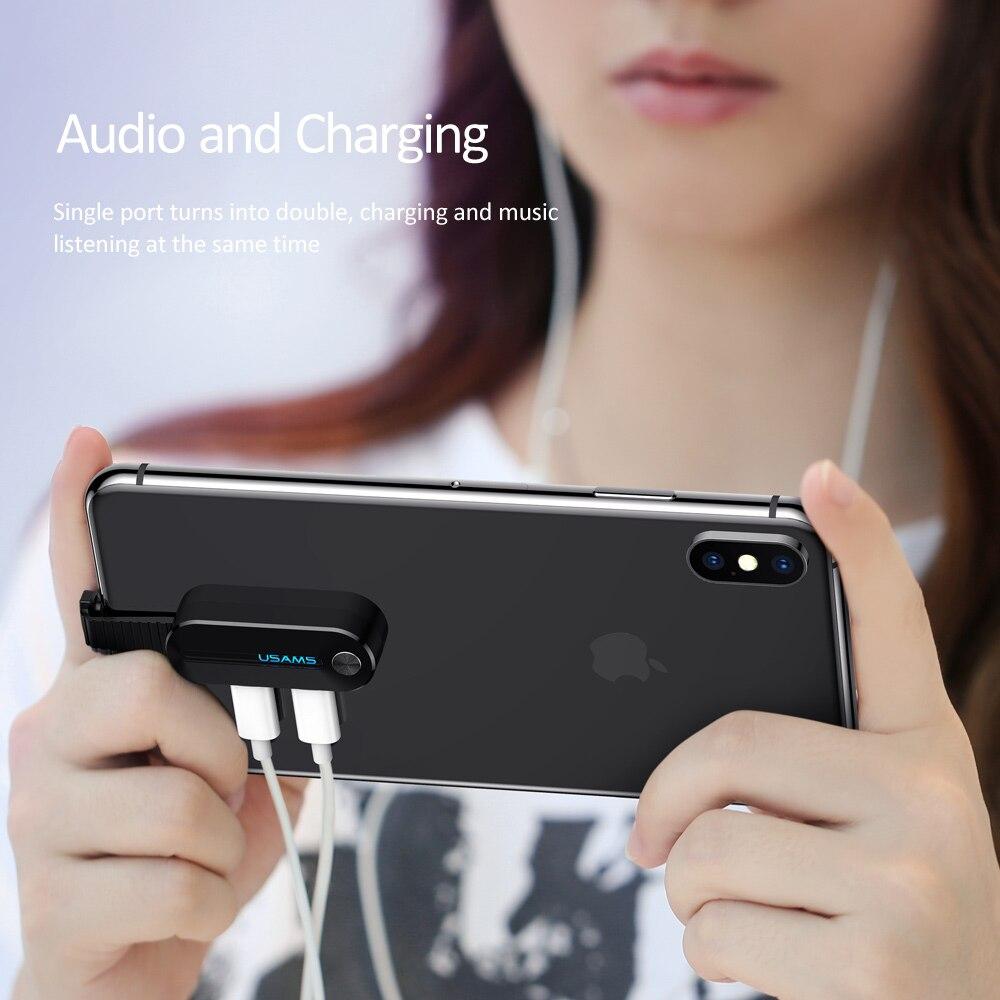 2 IN 1 ADAPTER CHARGING SPLITTER AUDIO CABLE FOR IPHONE X XS 7 8 - best-skins