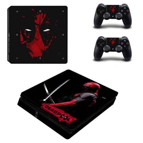 DEADPOOL - PLAYSTATION 4 SLIM PROTECTOR SKIN - best-skins