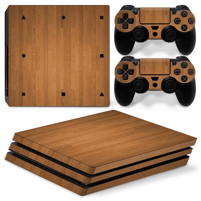 WOODEN - PLAYSTATION 4 PRO PROTECTOR SKIN - best-skins